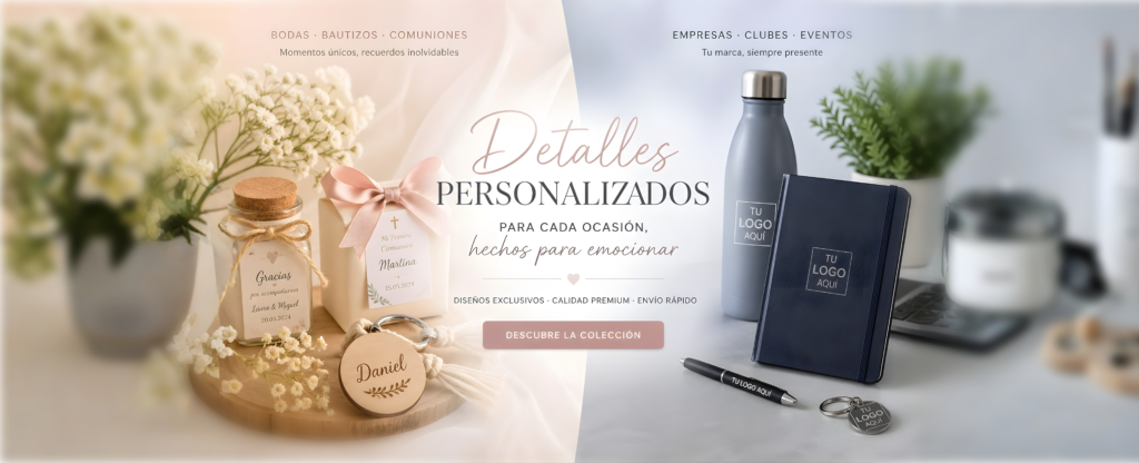 detalles personalizados para bodas